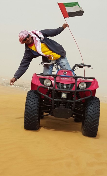 A Guest Enjoying Quad Bike 2023